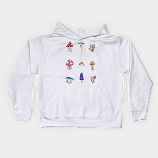 Fun-Guys Mushrooms Kids Hoodie